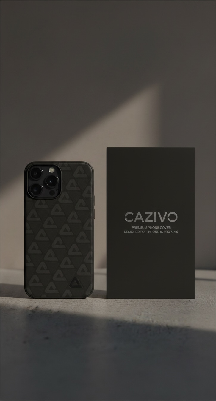 Geometric Pattern Leather-Textured Shockproof Case for iPhone 15 Pro Max / 14 Pro Max