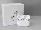 AirPods 2nd Generation floating on black background